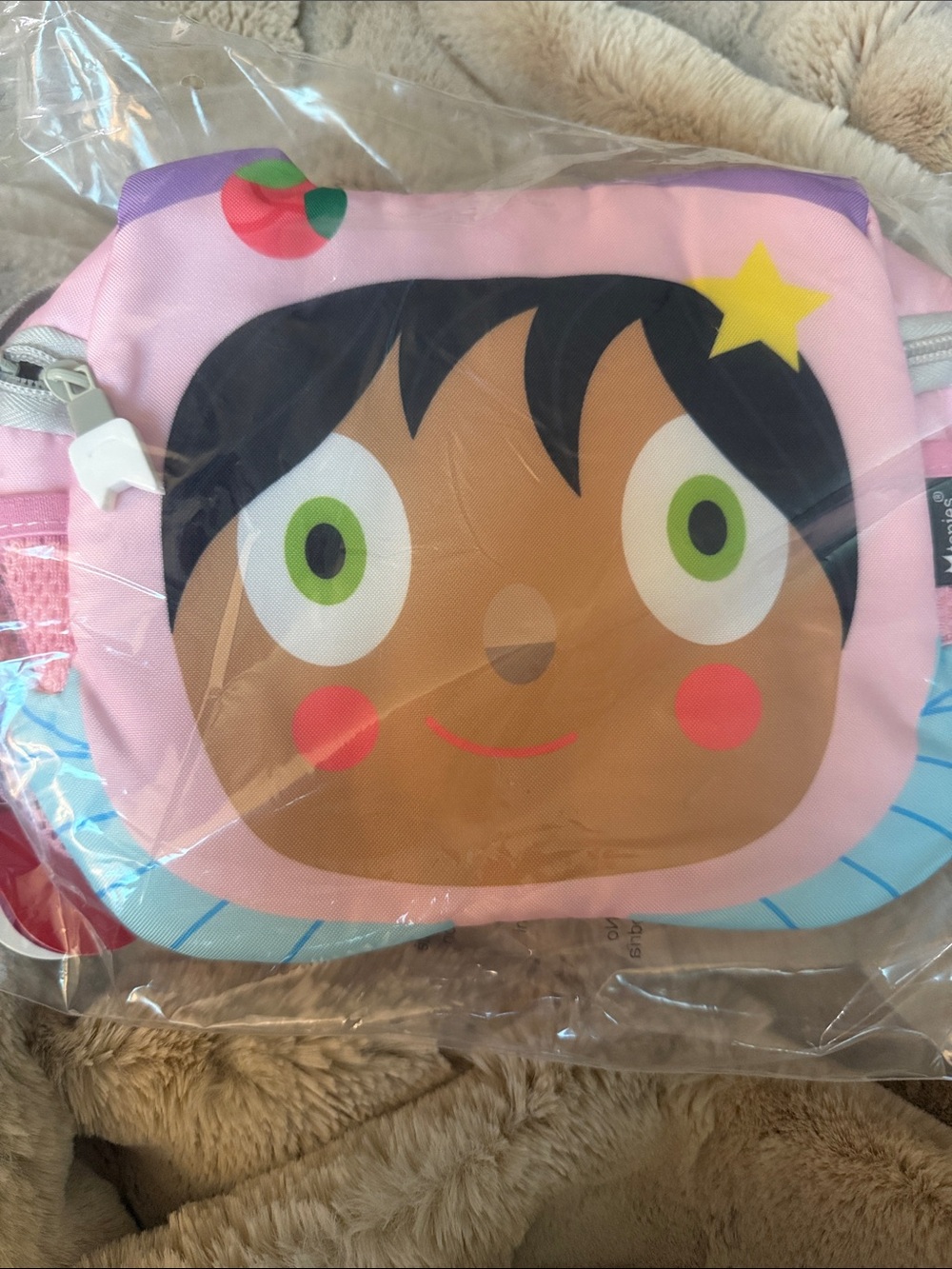Tonies Carry Case Pink Character Soft Pouch
